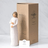 WILLOW TREE Figurina Statuina Amare Teneramente Design di Susan Lordi 21cm Resina