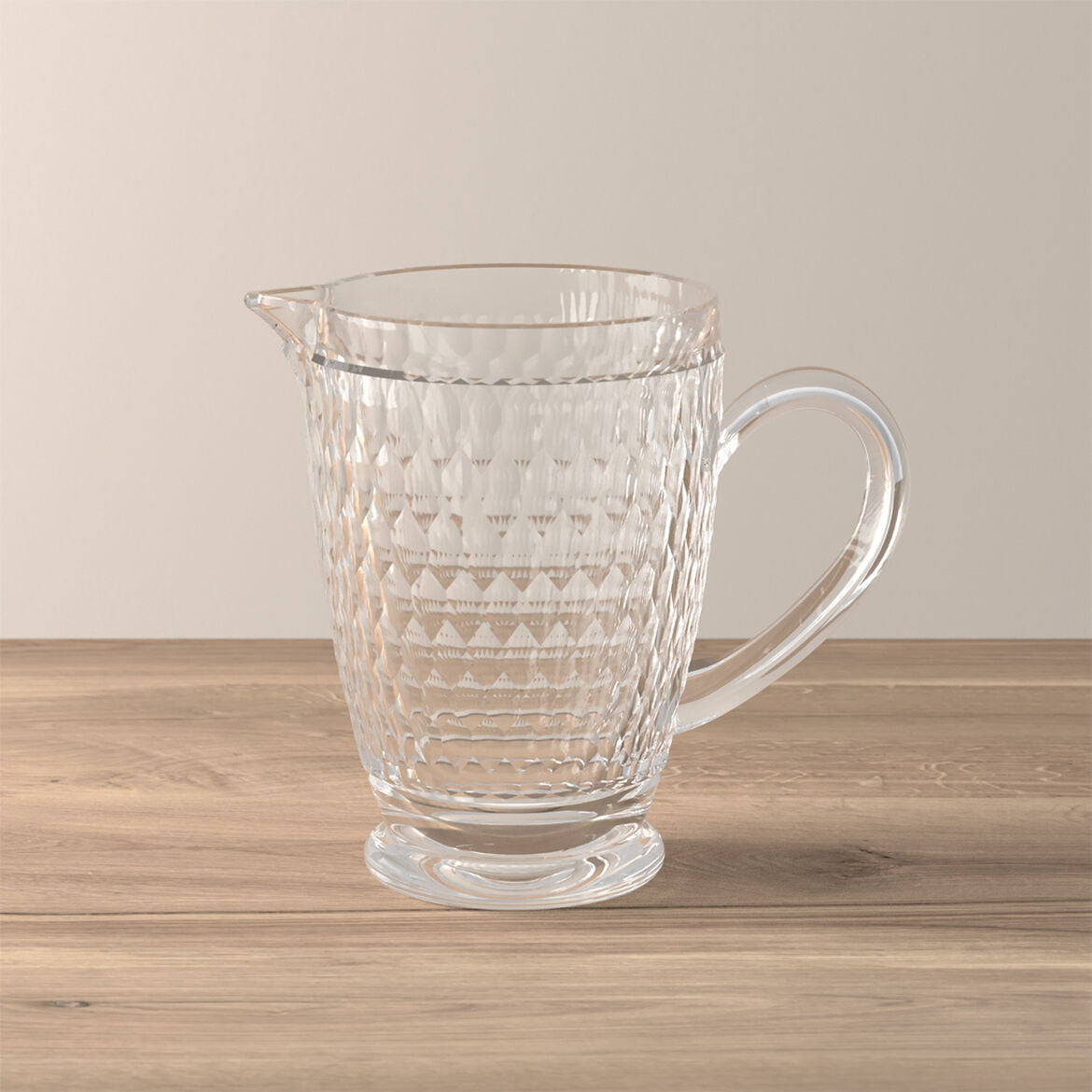 VILLEROY &amp; BOCH Boston Pitcher Carafe 1300ml Transparent Crystal