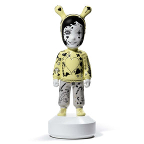 Statuina The Guest Lladrò in porcellana decorata 52x19 cm