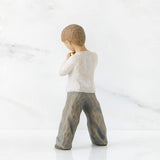 WILLOW TREE Figurina Cuore d'oro Design di Susan Lordi 14cm Resina