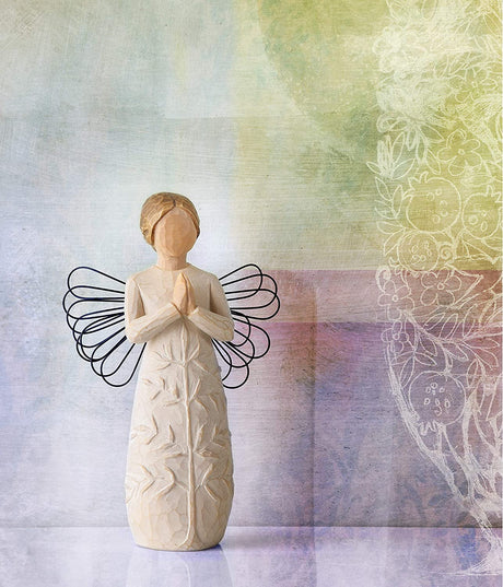 WILLOW TREE Figurina Un Albero Una Preghiera Design di Susan Lordi 14cm Resina