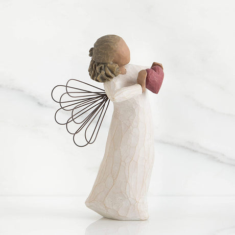 WILLOW TREE Figurina Statuina con Amore Design di Susan Lordi 13,5cm Resina