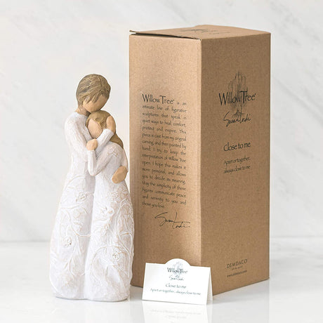 WILLOW TREE Figurina Statuina Vicino a Me Design di Susan Lordi 20cm Resina