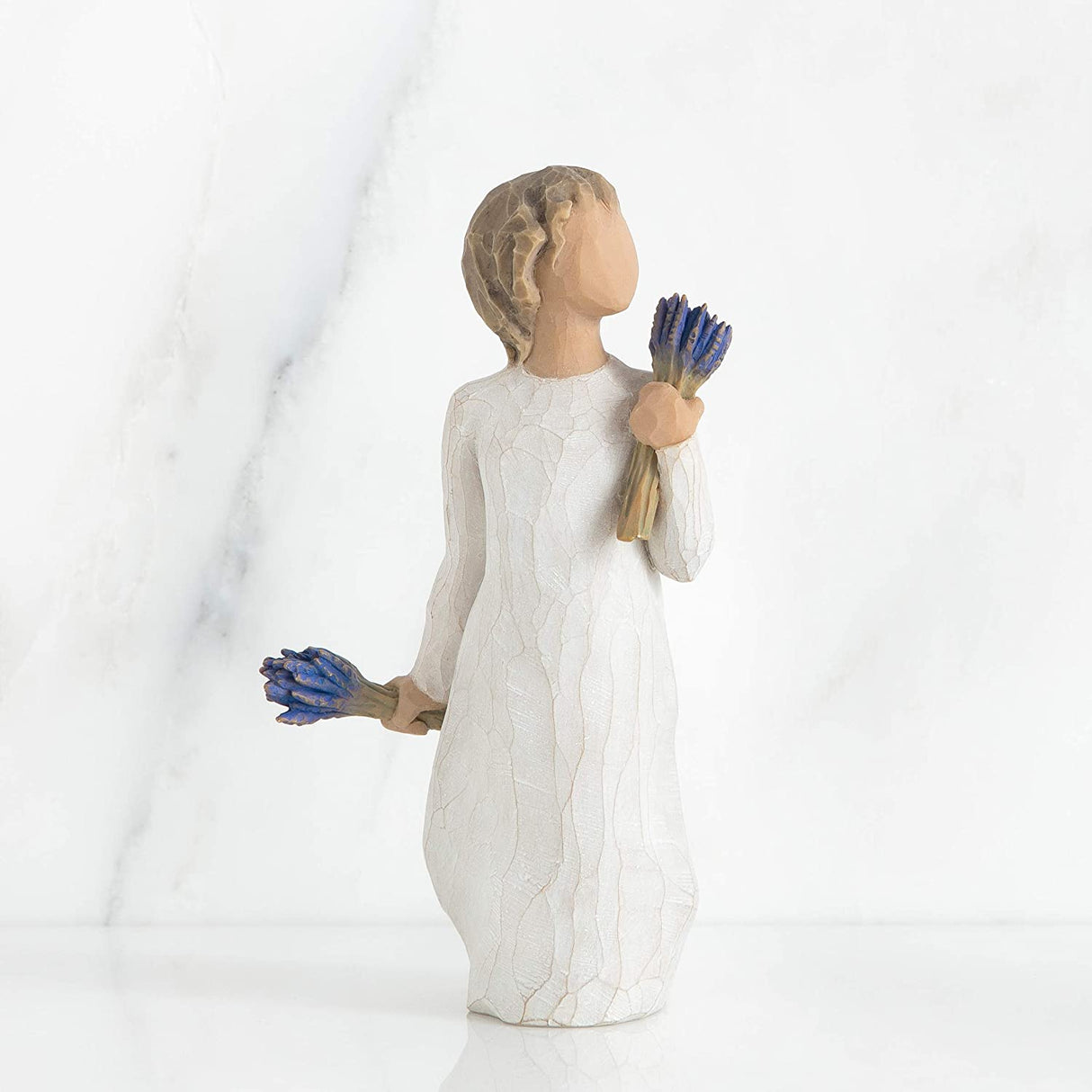WILLOW TREE Figurina Statuina Grazia con Lavanda Design di Susan Lordi 14cm Resina