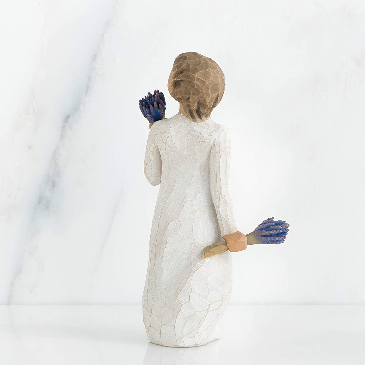 WILLOW TREE Figurina Statuina Grazia con Lavanda Design di Susan Lordi 14cm Resina
