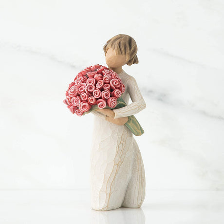 WILLOW TREE Figurina Statuina Abbondanza Design di Susan Lordi 14cm Resina