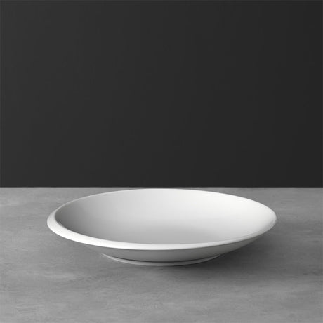 Piatto fondo NewMoon Villeroy & Boch in porcellana bianca 25 cm