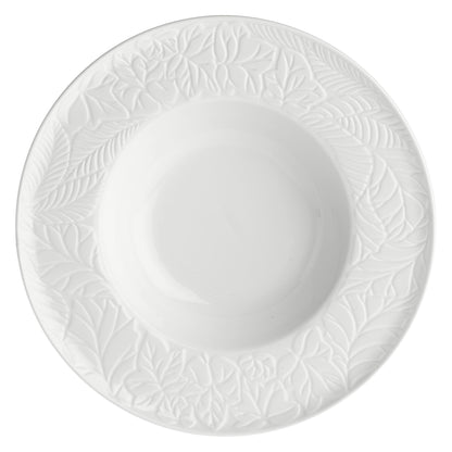 LA PORCELLANA BIANCA Bosco Set 6 Pezzi Piatto Fondo 23cm Bianco