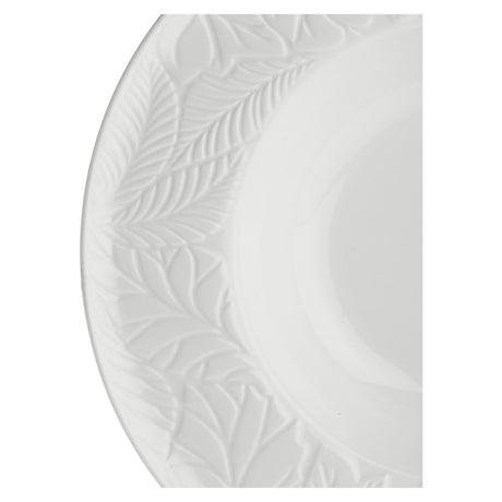 LA PORCELLANA BIANCA Bosco Set 6 Pezzi Piatto Fondo 23cm Bianco