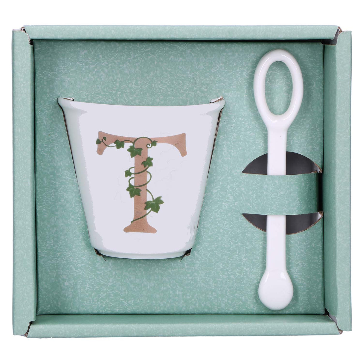 LA PORCELAINA BIANCA - Single "T" glass with 75cc spoon