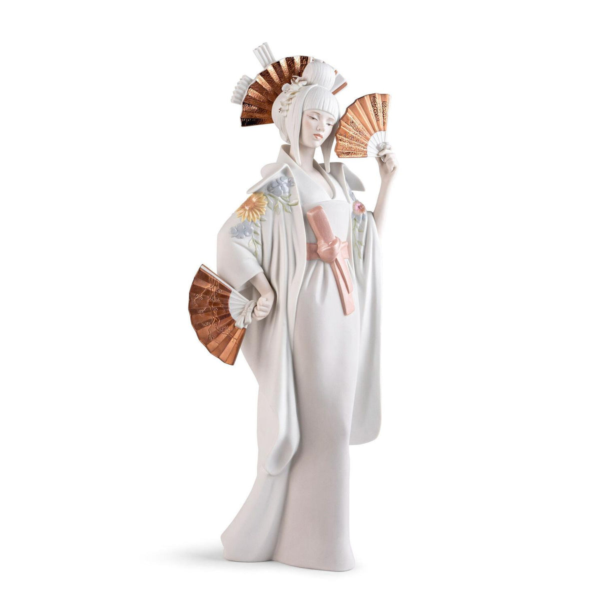LLADRO' Ballerina Giapponese 57x23cm Porcellana