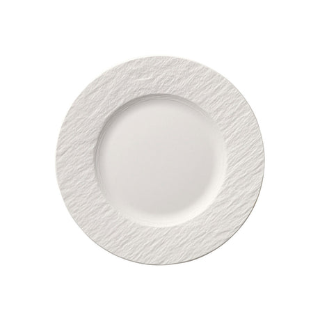 VILLEROY & BOCH Manufacture Rock Blanc Bianco Piatto Colazione 21,7cm