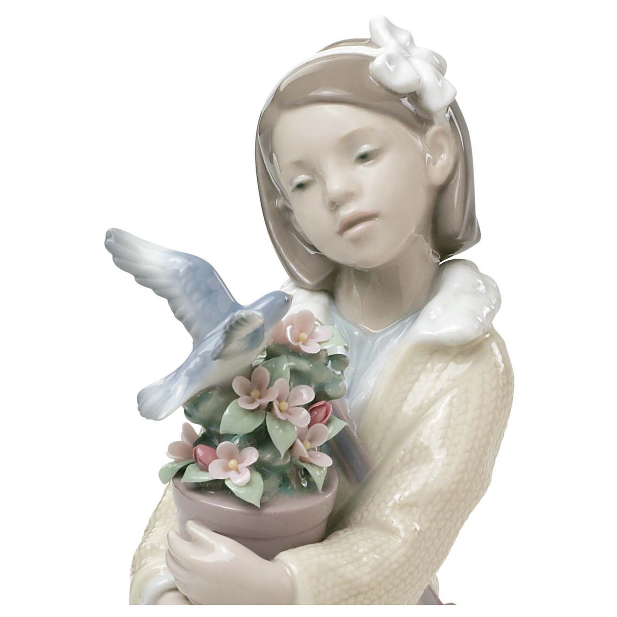 Lladró - Statua Figura Melodia Mattutina 22cm Serie Limitata 01008362