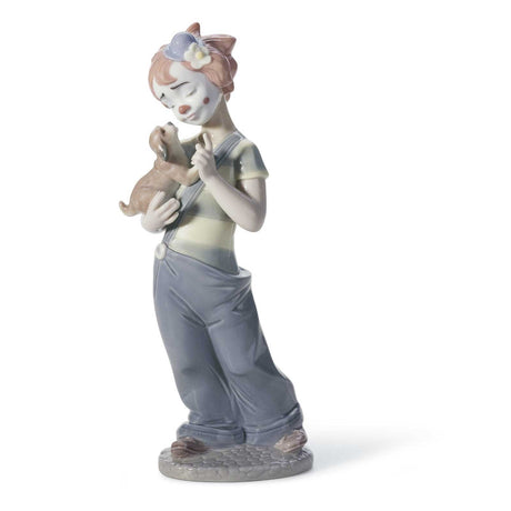 Lladró - Statua Figura Compagni di Scena 19cm 01008237