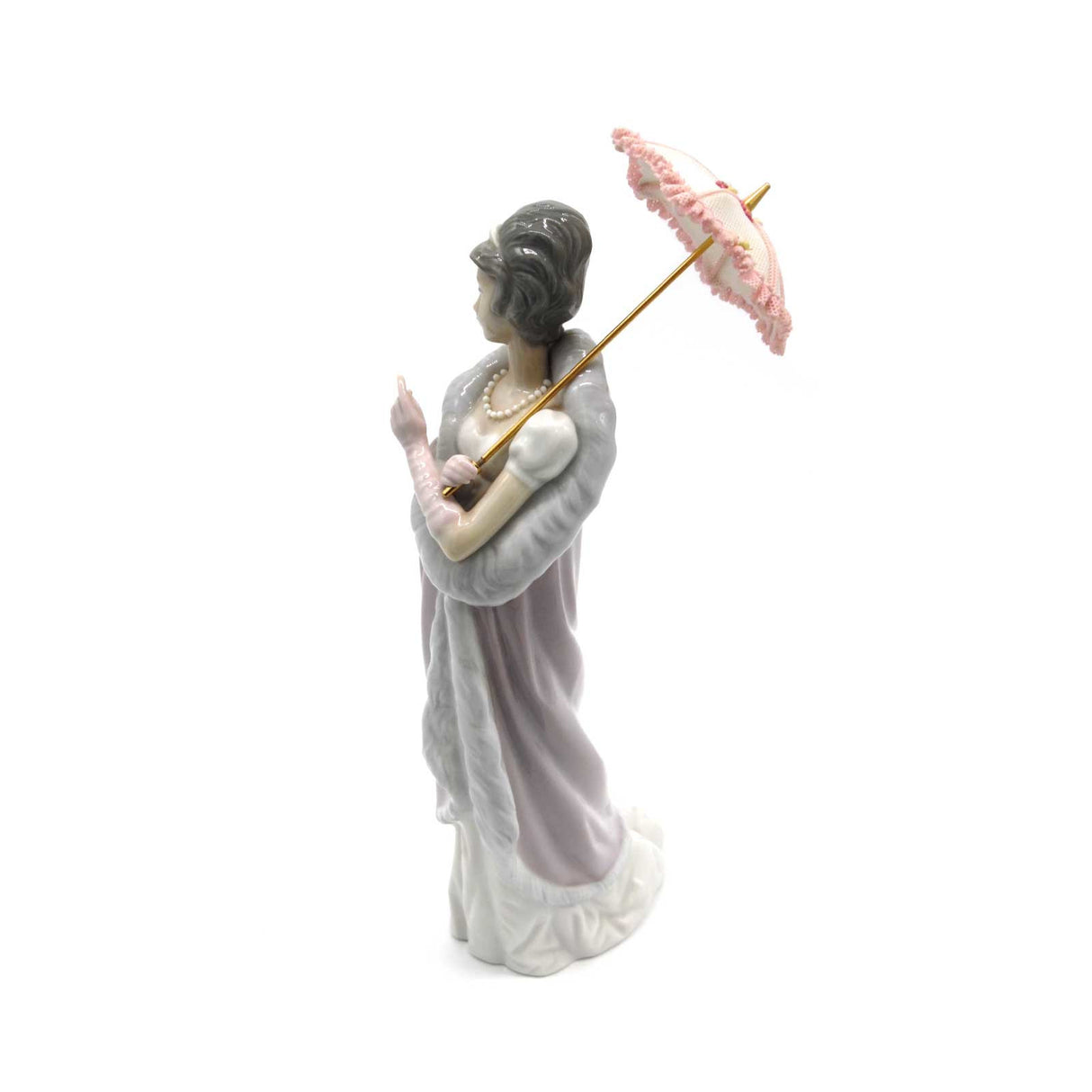Lladró - Statua Figura Damina Milanese 26cm 01005323