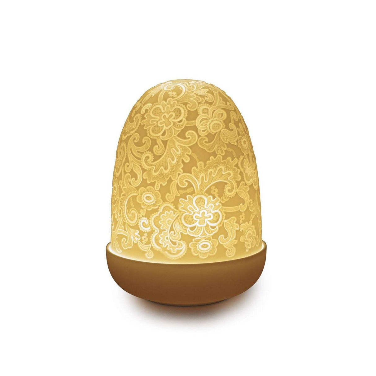 LLADRO' Lampada da Tavolo Lace Dome 15x11cm Porcellana