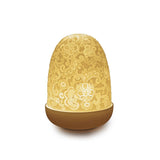 LLADRO' Lampada da Tavolo Lace Dome 15x11cm Porcellana