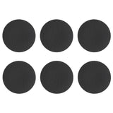 VILLEROY & BOCH Manufacture Rock Nero Set 6 Pezzi Piatto Pizza 32cm Porcellana
