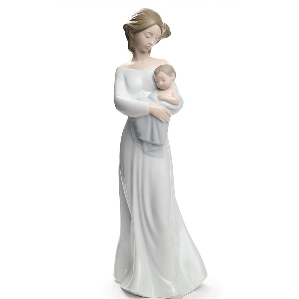 NAO - Figura statua porcellana Il mio dolce bimbo 29cm 02001674