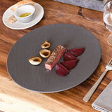 VILLEROY & BOCH Manufacture Rock Piatto Gourmet Pizza 32cm Porcellana Nero