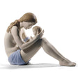 NAO "Quello che più voglio" Figura Statua Madre Bambino Porcellana 23x34cm