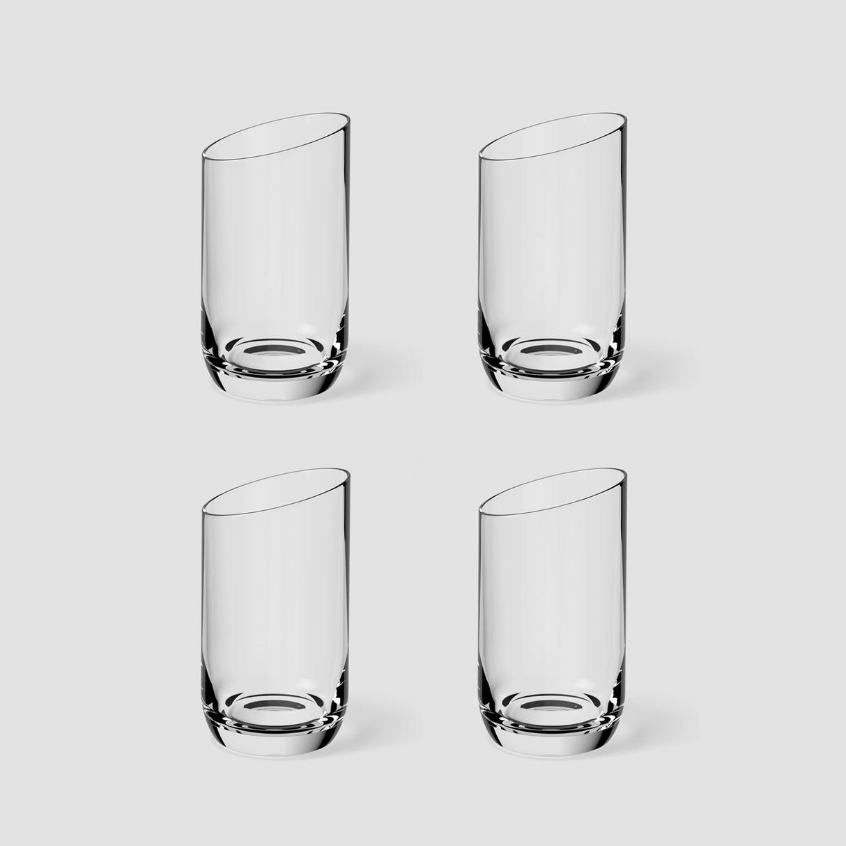 VILLEROY & BOCH NewMoon Bicchiere Acqua Set 4 Pezzi 200ml Cristallo