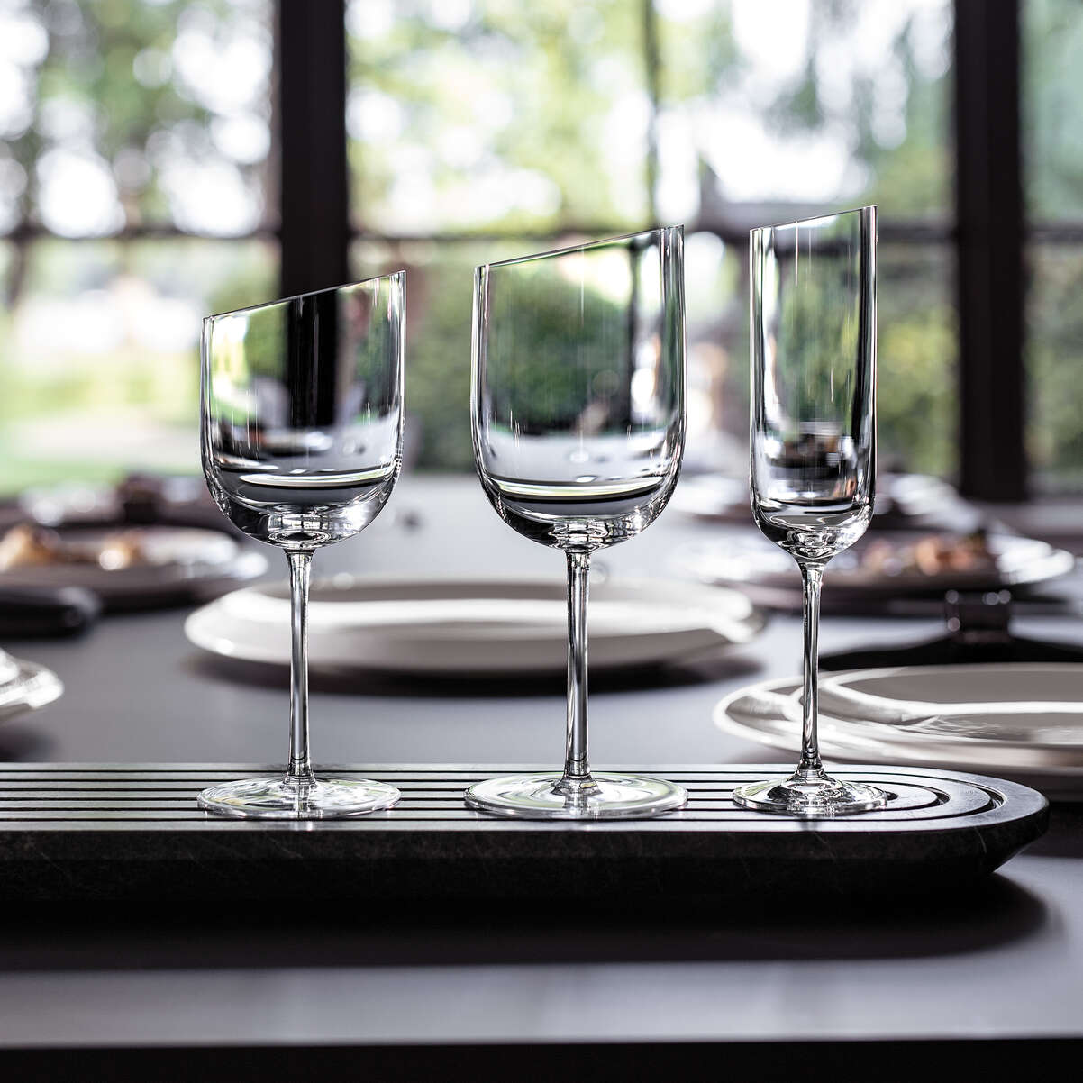 VILLEROY &amp; BOCH - NewMoon Set 4 Pieces White Wine Glass 300ml Crystal