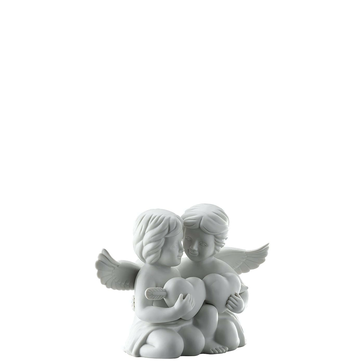ROSENTHAL Coppia angeli con cuore 14,5cm Porcellana