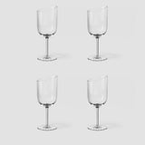 VILLEROY & BOCH NewMoon Calice Vino Rosso Set 4 Pezzi 200ml Cristallo