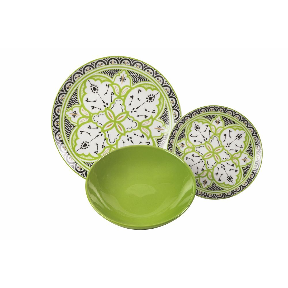 VILLA D'ESTE HOME TIVOLI - Marocco Servizio Tavola Piatti 18 Pezzi 2190637
