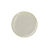 ROSE & TULIPANI Concerto Piatto Frutta Grigio Perla 20cm Stoneware