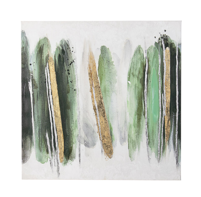 BIZZOTTO - Quadro Astratto Dipinto Olio CROWN A2P15-1 60x60cm 0240874