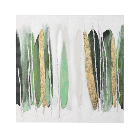 BIZZOTTO - Quadro Astratto Dipinto Olio CROWN A2P15-2 60x60cm 0240875