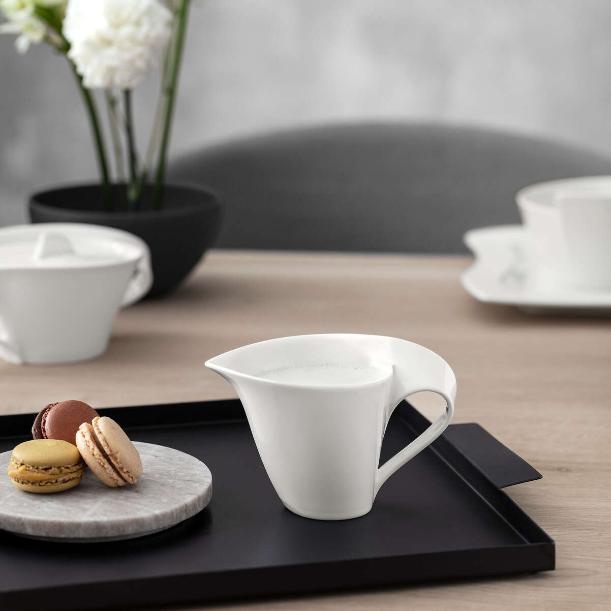 VILLEROY & BOCH NewWave Bricco per Latte Lattiera Cremiera 110ml Porcellana