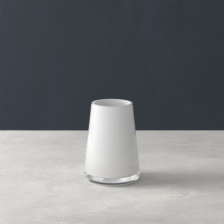 VILLEROY & BOCH Numa Mini Vaso Arctic Breeze 12cm Bianco Vetro