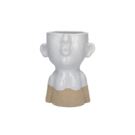 RITUALI DOMESTICI - eIoFischio Vaso Cachepot 21cm H217100001
