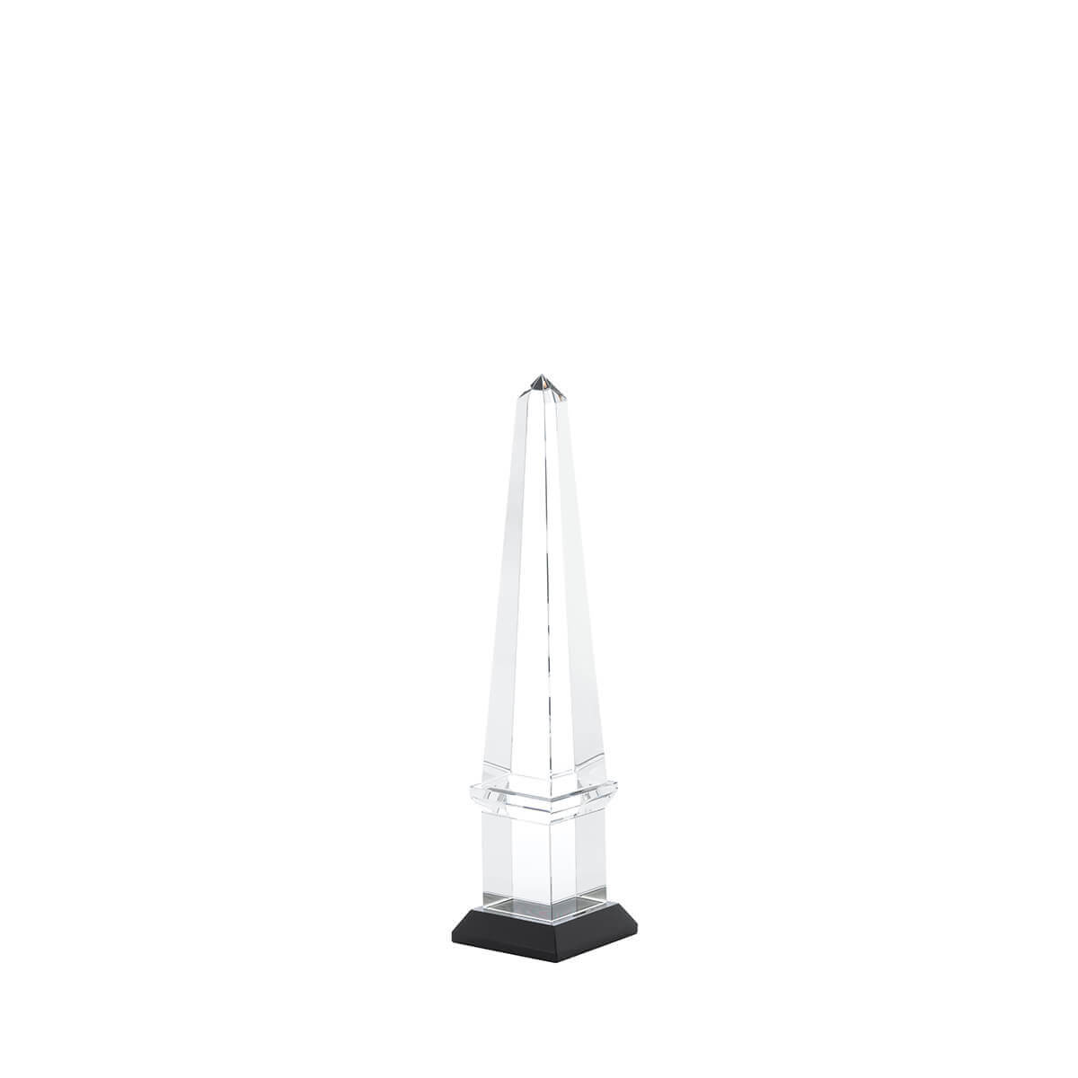 ABHIKA - Obelisco in Cristallo Decorazione Casa Salone Ingresso 33cm 600904