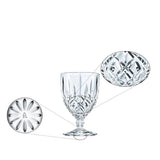 NACHTMANN Noblesse Bicchiere Calice Alto da Vino Set 4 Pezzi 355ml Cristallo