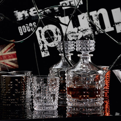 NACHTMANN Punk Bicchieri da Whisky Set 4 Pezzi H10cm Cristallo