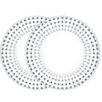 NACHTMANN Bossa Nova Sottopiatto Set 2 Pezzi Piatto 32cm Cristallo