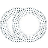 NACHTMANN Bossa Nova Sottopiatto Set 2 Pezzi Piatto 32cm Cristallo