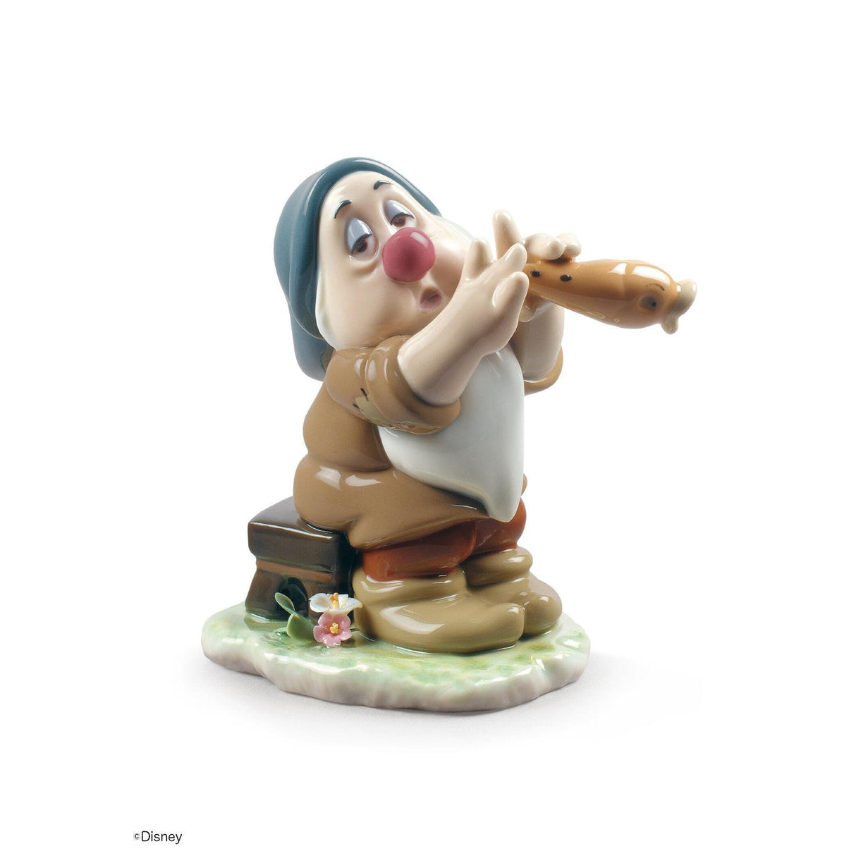 LLADRO' Figurina Nanetto Biancaneve Pisolo 11x10cm Porcellana