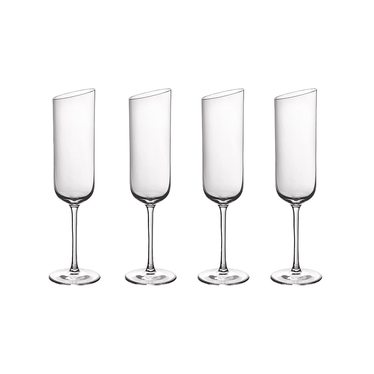VILLEROY & BOCH NewMoon Calice Spumante Set 4 Pezzi 120ml Cristallo