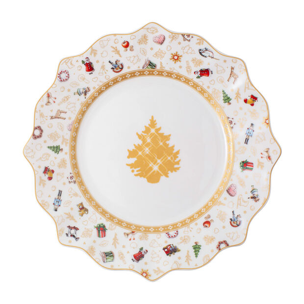 VILLEROY & BOCH Toy's Delight Piatto Colazione Anniversario 24cm Natale