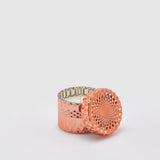 EDG Enzo De Gasperi Crystal Scented Candle 8.5cm Pink Champagne