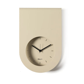 Orologio Lembo Arti & Mestieri in ferro color crema 32x21 cm