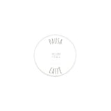 SIMPLE DAY Coffee Cup with Saucer Set 2 Pieces Coffee Break 100ml Glass