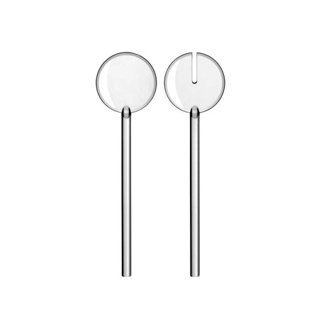 GUZZINI Posate Insalata Tiffany Set 2 Pezzi Trasparente 27,5cm