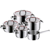 WFM Function 5 Pezzi Set di Pentole Batteria in Acciaio Inox 18/10 Cromargan