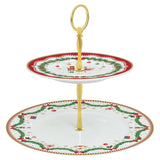 EASY LIFE Magie de Noel Alzata per Dolci Natalizia 19-27cm Porcellana